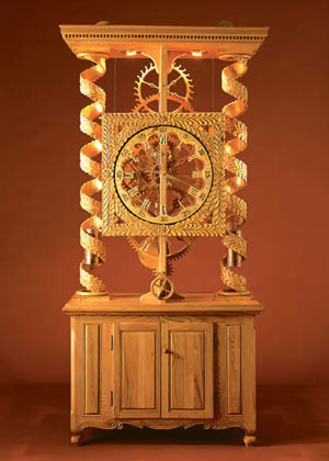 hemmingway wooden gear clocks